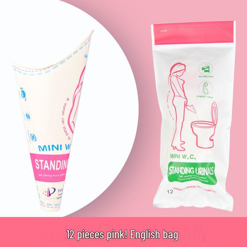 

Портативный женский писсуар для использования стоя - Идеально подходит для улицы, беременных женщин и экстренных ситуаций в автомобиле