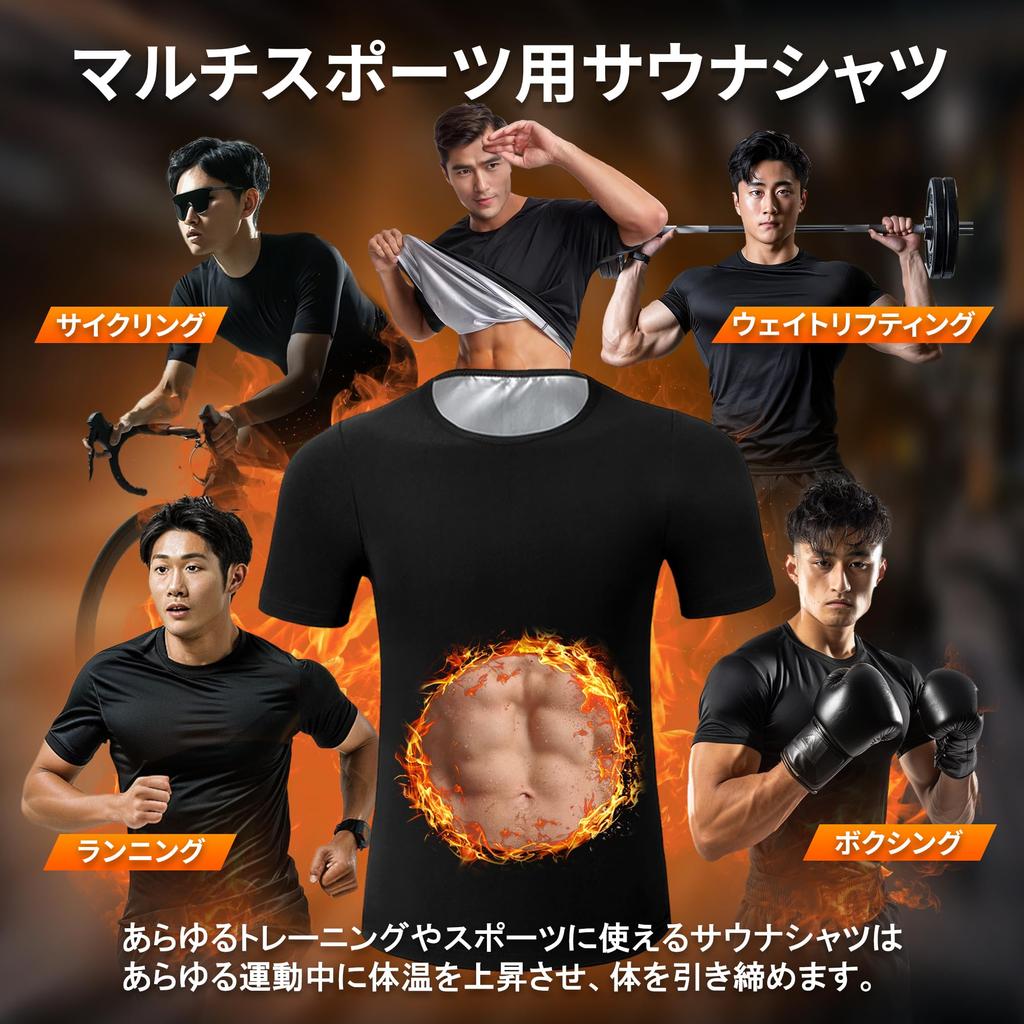 [Silver & Style] Training Wear, Sweating T-Shirt, Short Sleeve, Inner