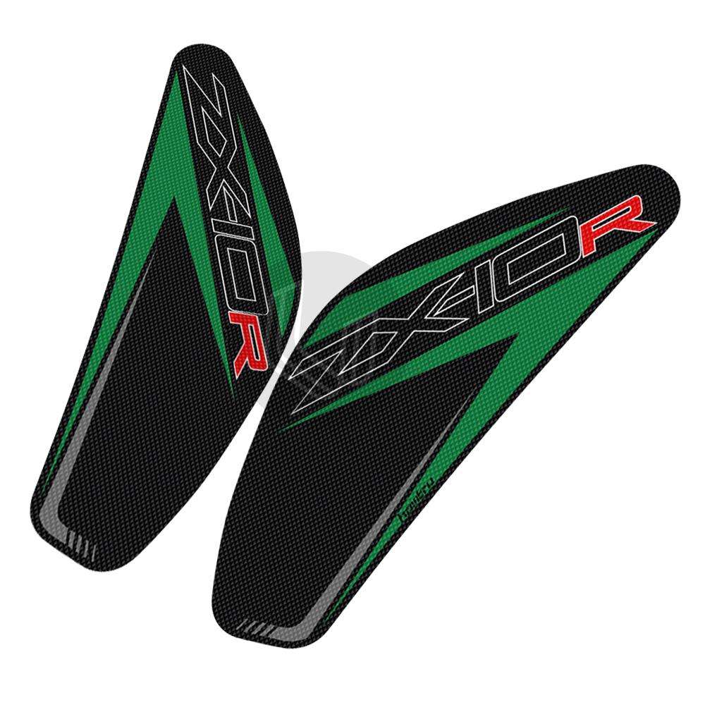 

Мотоциклетная накладка на бак, защитная наклейка, наклейка, газовая наколенница, тяговая накладка на бак, боковая для Kawasaki ZX-10R ZX10R