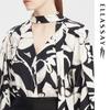 ELLASSAY Women's Dynamic Ribbon Mulberry Silk Shirt