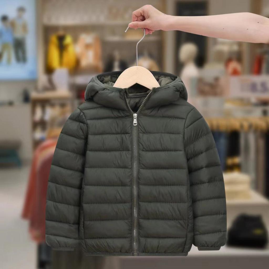 Mädchen Jungen Daunenjacke Herbst Winter Mäntel Kinderbekleidung Kinder Kapuzen Daunen Baumwolle Oberbekleidung Jungen Warme Schneeanzug Jacken