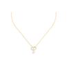 Pattern Design Metal Crystal Necklace Women Necklace Gold N2890WOMCYD03S