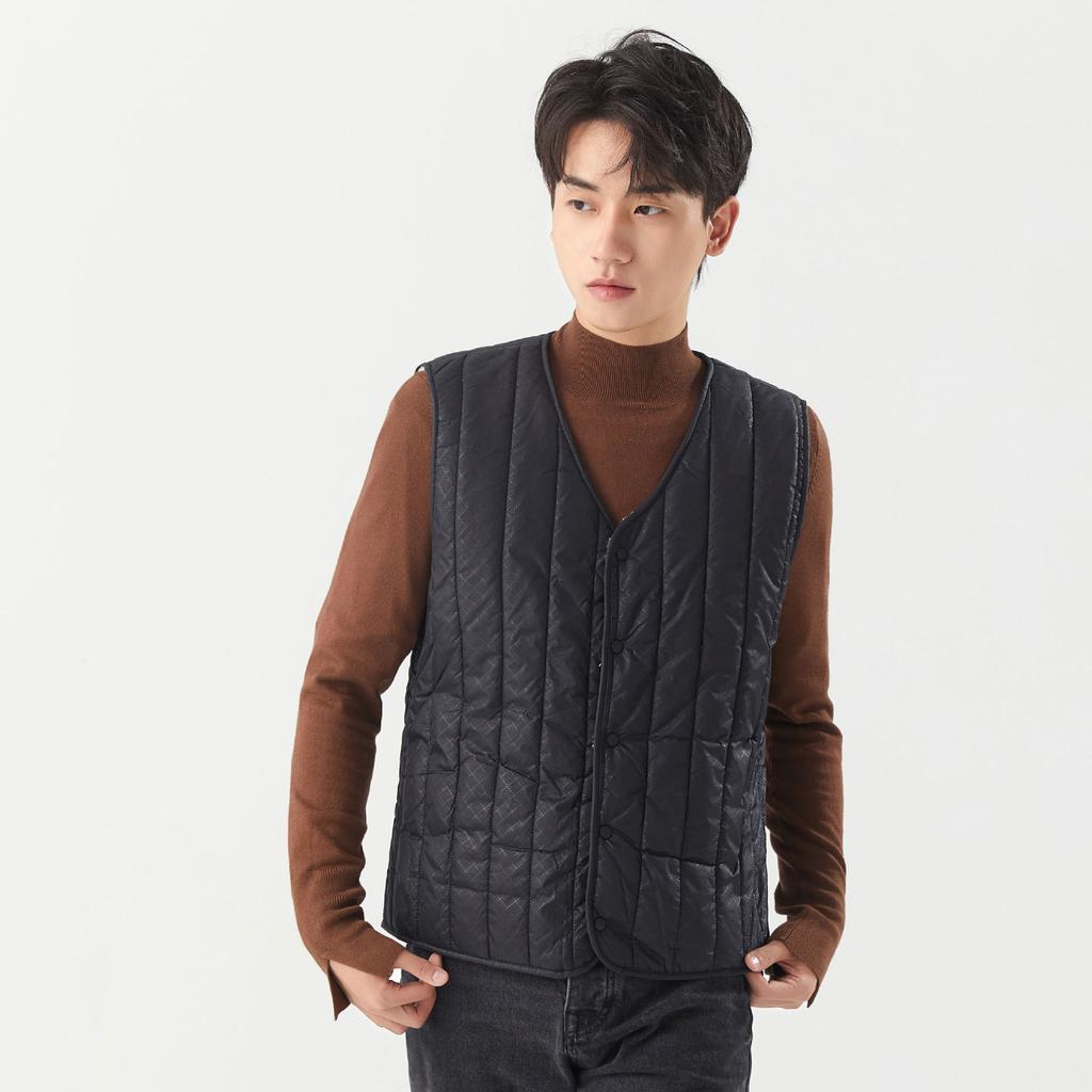 Student Multicolor Casual Men's Light Cotton Vest Undershirt Padded Vest Warm Liner Men's Models Comfortable and Stylish To Keep Warm 8518