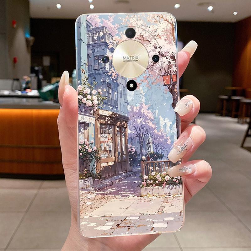 Casing For Honor X9b X9a Magic 6 5 Lite 5G Luxury Dragon Cute Cool Boys Girls Transparent Soft silicone Back Cover Phone Case