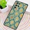 Ancient Floral Tiles Phone Case for Samsung Galaxy note 10 pro S26 Ultra S23 S24 FE S25 S21 S22 PLUS shockproof Cove