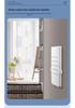 Smart Electric Curtain Motor with Silent Track, featuring Tuya WiFi, ZigBee, and Voice Remote Control.