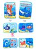 Montessori Baby Quiet Cloth Book: Tearable, Velcro, Calming Early Education Toy for Infants & Toddlers