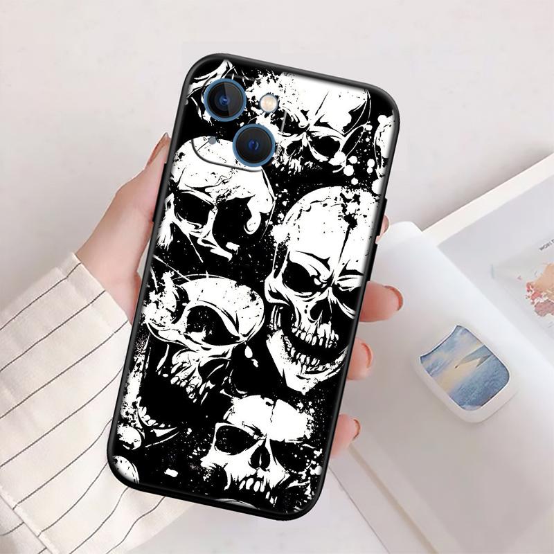 Skeleton Skull New High-End Shell Phone Case for OPPO A3 Pro A72 A74 A76 A77 A77S A78 A79 A94 A95 A18 A40M A58