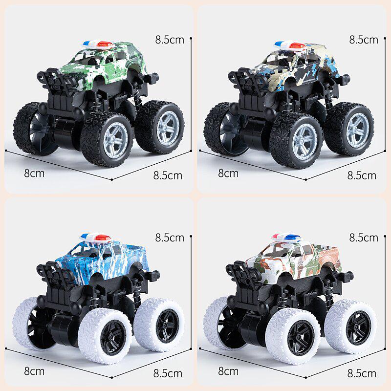 Хит продаж Инерционная детская внедорожная трюковая машина - 4WD Переворот и возможности лазания