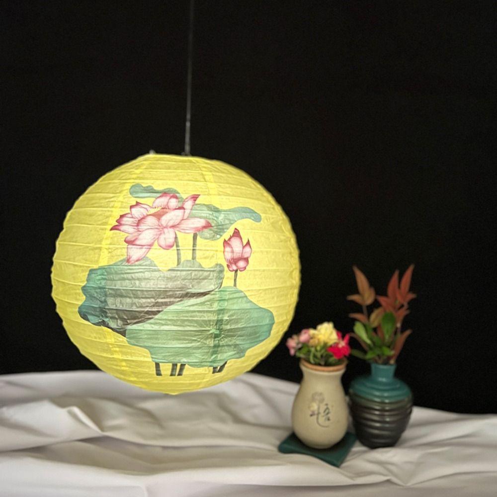 Lampshade Paper Lamp Chinese Hanging Lantern Ball Holiday Supplies Paper Lantern  Wedding