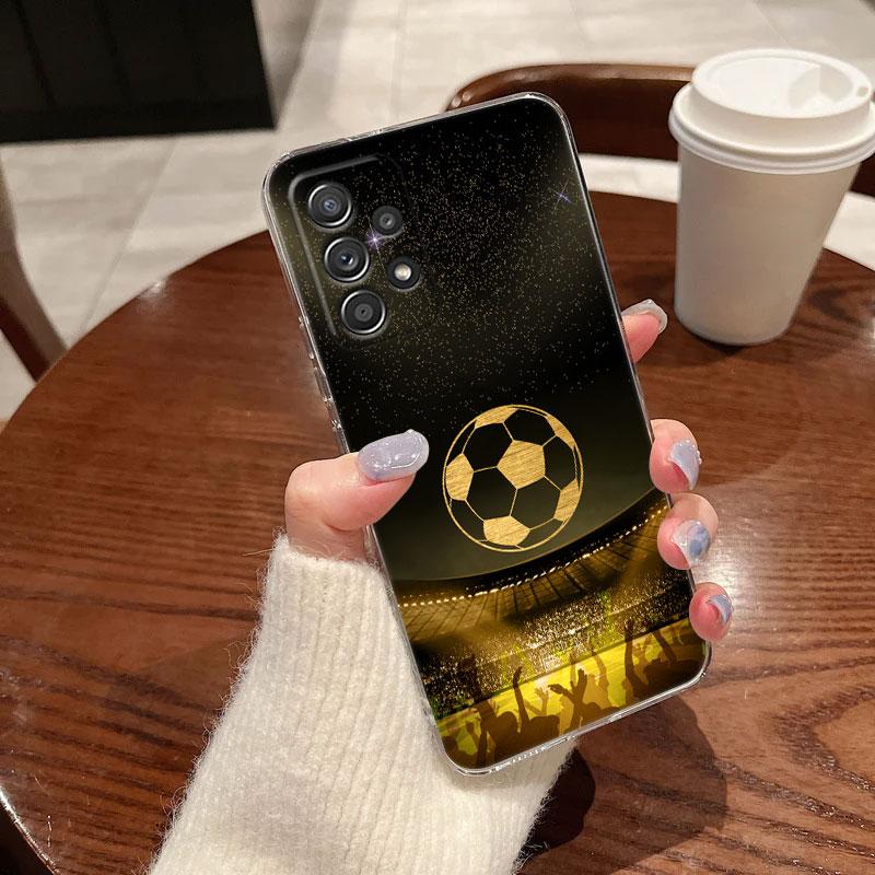 Football Soccer Ball Fire Un Rayo Phone Case For Samsung Galaxy A56 A57 A37 A55 A54 A36 A35 A25 A16 A17 A07 A52 A34 A21s Cover