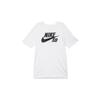 Nike Fashion Letter Logo Print Round Neck Short Sleeve T-Shirt Men tops White 821946-100