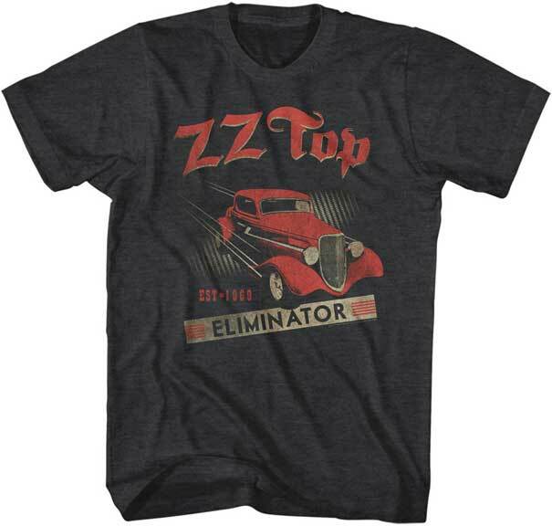 ZZ Top Eliminator Est 69 Men T Shirt Rock Music Band Merch XL