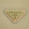 PRADA  1BC239 Shoulder Bag green/khaki leather Women