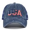 Hat Duck Tongue Letter Embroidered Mesh Hat Baseball Hat Sunshade Hat Cotton