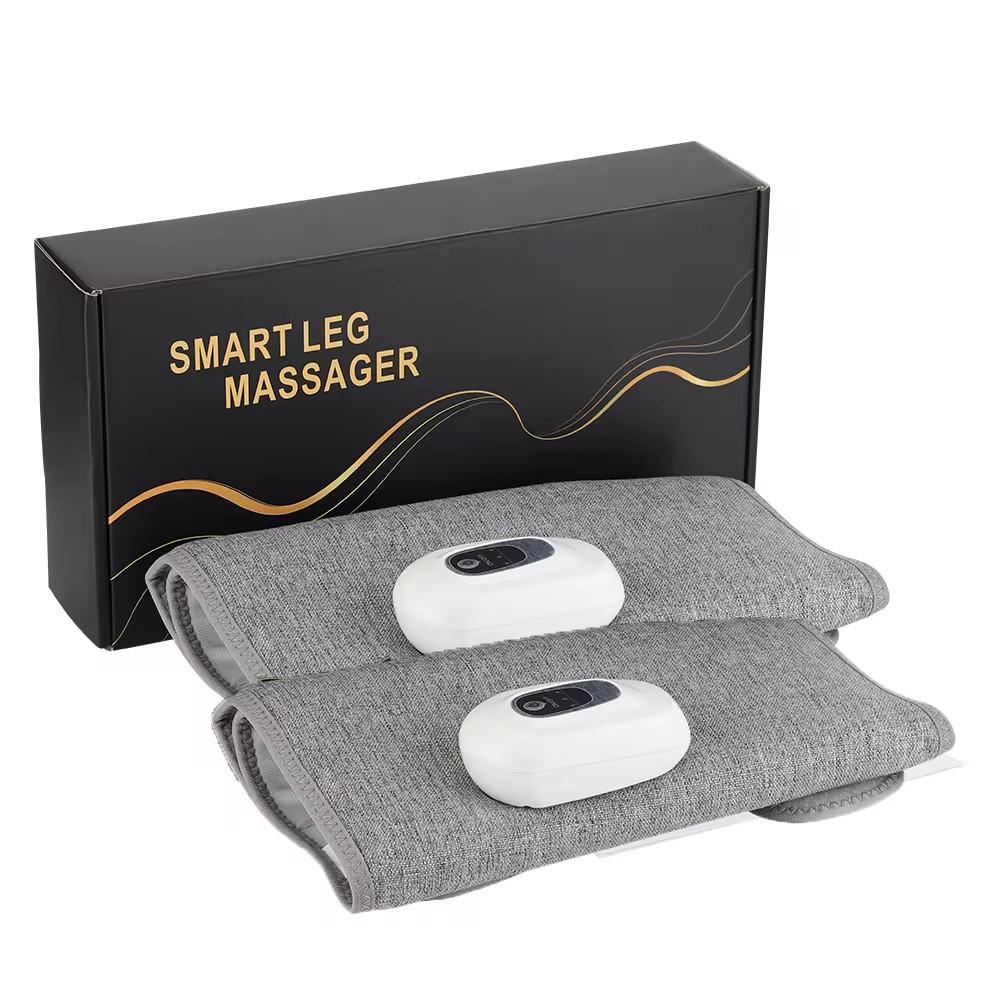360° Full Wrapping Eletric Air Pressure Calf Massager Wireless Leg Massage Relax Calf Muscle Blood Circulation Device