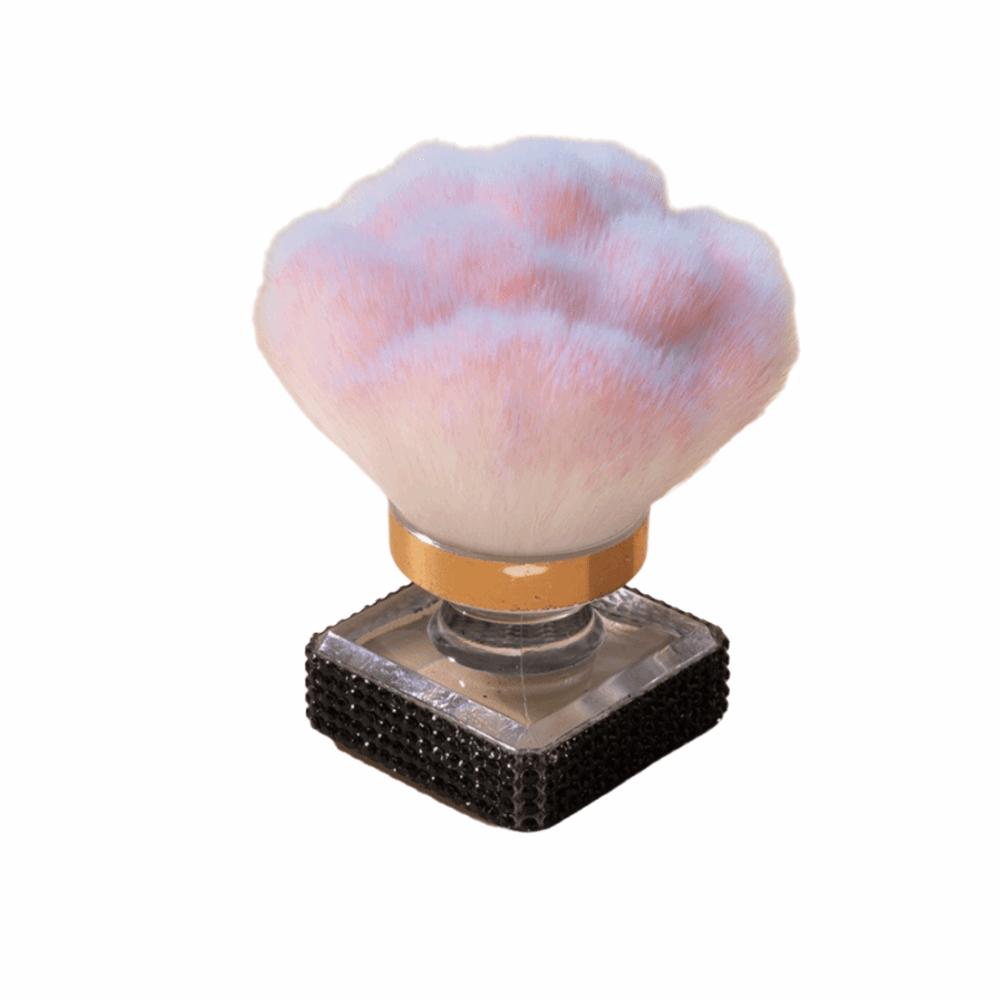 With Rhinestones Base Nail Art Dust Cleaner Brush Nail Cleaning Brush  Cosmetic Tool