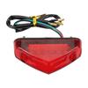 Universal 12V Motorcycle Tail Light License Plate Lamp Brake Stop Lights For Scooters Mopeds Motocross Dirt Bike Accessories Back Up Lights 1