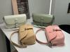 Damen Echtleder Sattel Crossbody Tasche - Vielseitige Kleine Mode Hüfttasche