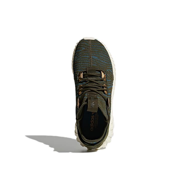 Adidas Originals Tubular Casual Shoes Women's Low top Green/Yellow CQ2453
