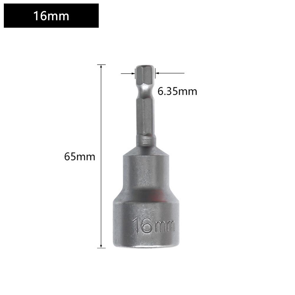 Socket Wrench Hexagon Nut Driver Pistol Drills Easy Handling