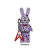 NUEVO Juego FNAF Nights Figura Mini Figuras Bloques de Construcción Esqueleto Juguetes de Terror regalo juguetes para niños molde rey
