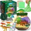 Dinosaur Terrarium Miniature Dinosaur Craft Independent Research Handmade Making Experiment Elementary School Popular Christmas Gift Kit, Kit, Kit,