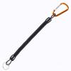 1Pc Tactical Retractable Spring Elastic Rope Portable Fishing Lanyards Outdoor Hiking Camping Carabiner Anti-Lost Phone Keychain