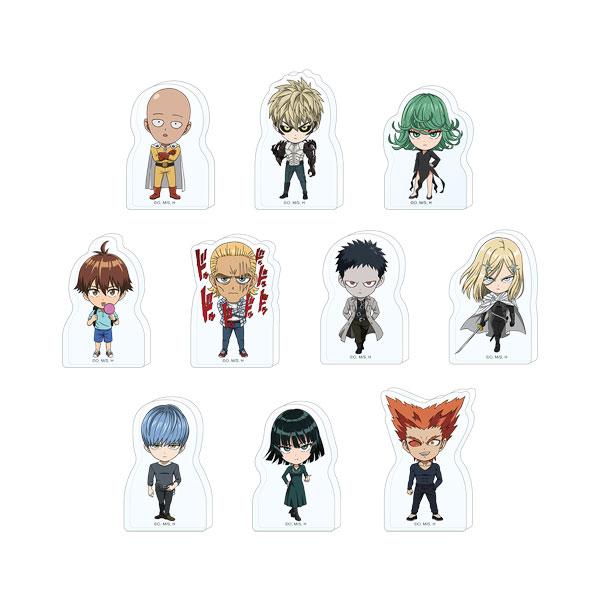 One Punch Man Korotto Acrylic Figure Collection 10pcs Box by Movic