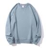 JR Zhenweisi Men's Purple Round Neck Long Sleeve Sweatshirt: Early Autumn Cotton-Feel, Loose Fit, Unisex Style