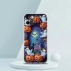 Soft TPU Transparent Phone Case Cover for iPhone 16 15 14 13 12 11 Pro Max XR 8 7 Plus Shockproof Shell Halloween Style Pattern