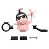 Helmet Decoration Windmill Pig Cute Car Rear View Mirror Doll Bicycle Motorcycle Rear View Mirror Decoration