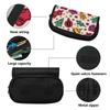 Pen Case Spacious Storage Zipper Closure Wear Resistant Polyester with Double Compartments for School Office Travel for Boys Girls