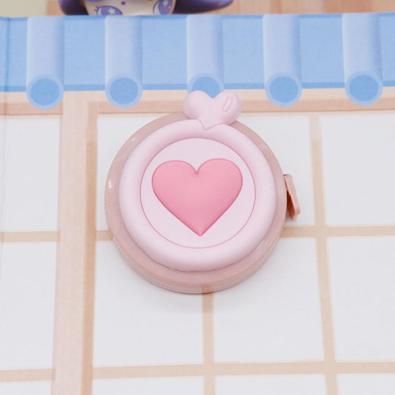 Soft Tape Measure Leather Cartoon Mini Double Scales Rulers Retractable Portable Home Craft Measurements Measuring Tape for Body Fabric Sewing Tailor