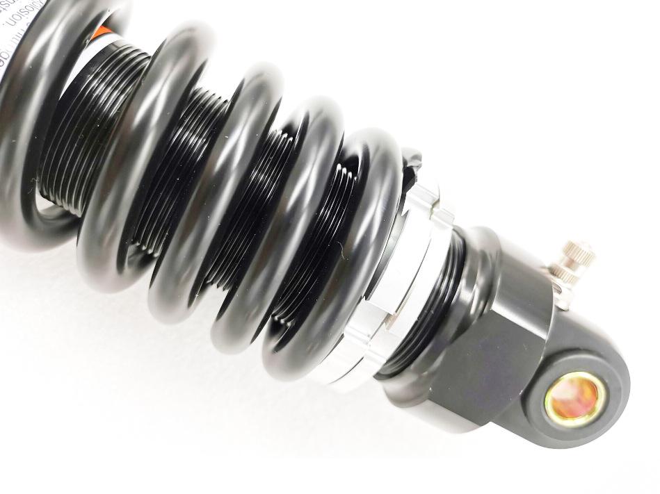 U-förmige Gabelauge Motorrad Stoßdämpfer, 345-365mm, für ATV Fahrzeuge mit großem Hubraum mit 10mm Feder