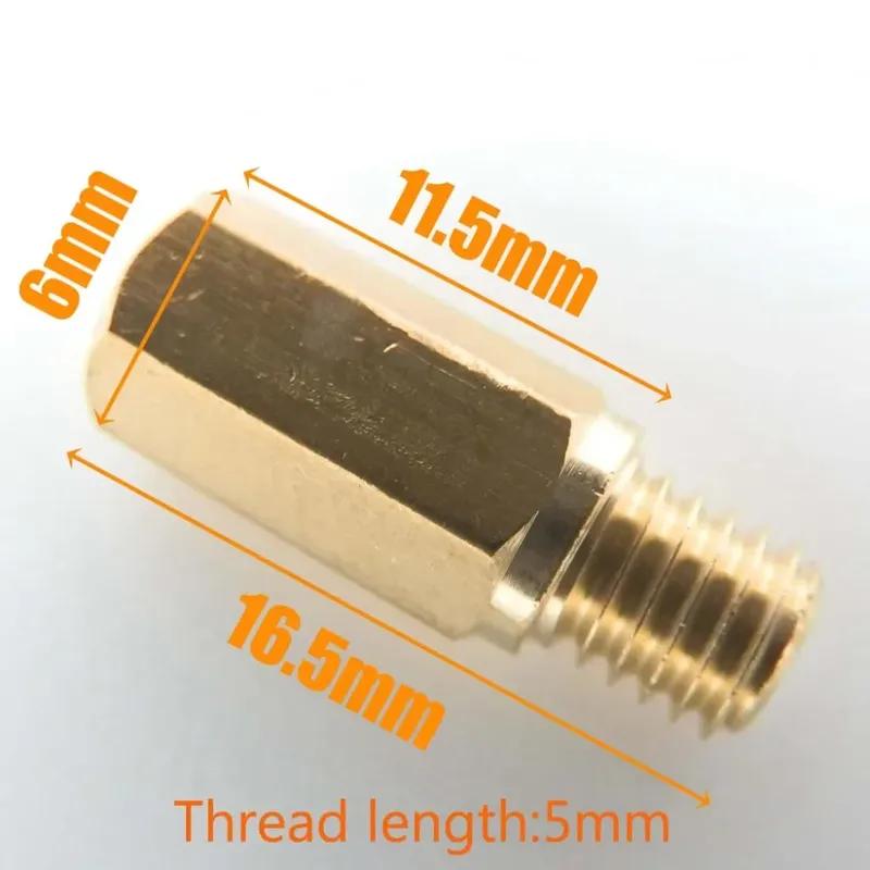 Pack of 10pcs Motorcycle Carburetor Main Jets Slow Pilot Jets M4 M5 6mm Thread for PWK Keihin OKO CVK Carb Set Injector Nozzle