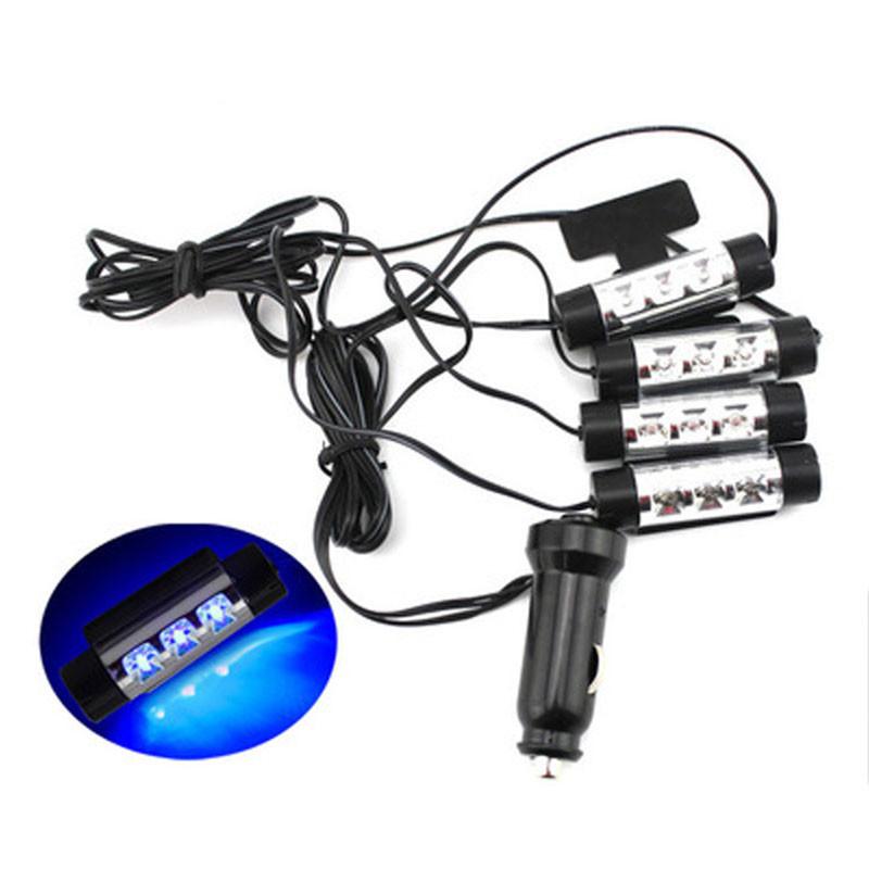 Stunning Blue Pink Led Auto Atmosphere Lamp For A Decorative Car Interior