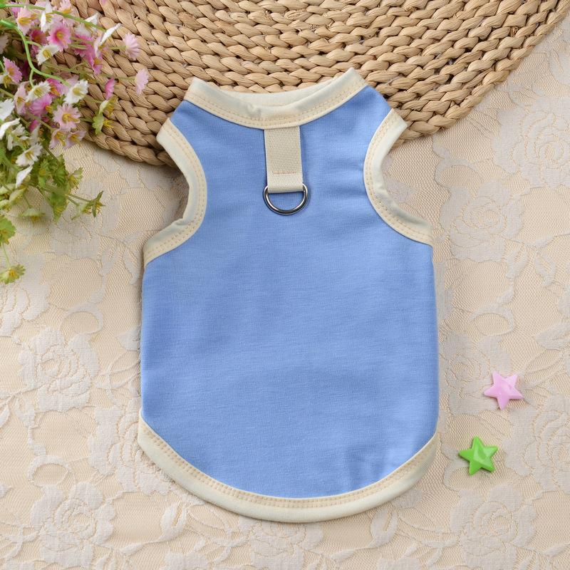 Summer Pet Dog Vest Breathabledog Clothes Thin Puppy T-shirt Chihuahua Bichon Clothing Dog Accessories