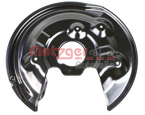 Metzger Black Brake Dust Shield 6115222 Size 10