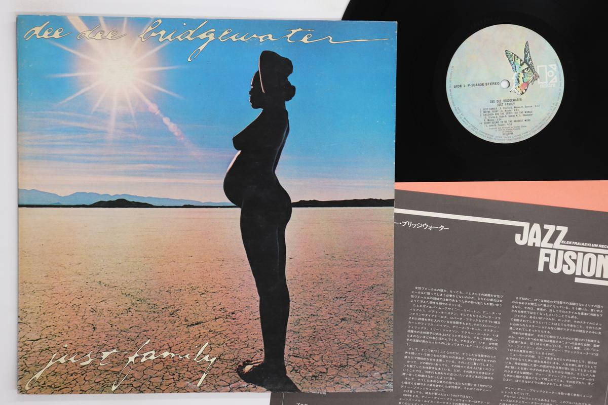 

LP Record DEE DEE BRIDGEWATER Just Family P10483E ELEKTRA 1978 Japan SoulFunk Used
