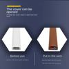 Anti-extrusion Floor Cord Cover Square Self-Adhesive Extension Wiring Duct Protector Durable Cord Protector Home Outdoor