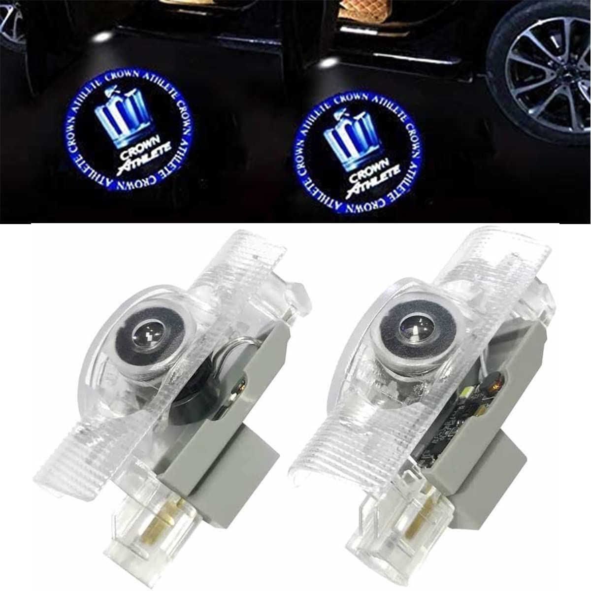 

XZFLQ Приветственный свет на 2 двери, Подсветка салона, Светодиодная проекция логотипа, Серия 18, Серия 200, Серия 210, Crown, Athlete, Подсветка салона