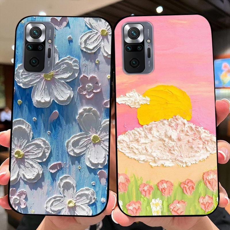 For Redmi Note 10 Pro Case M2101K6G Silicone Soft TPU Phone Shell For Xiaomi Redmi Note10 Pro Max M2101K6I Bumper Cover Fundas