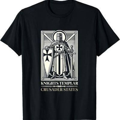 Tempelritter Eine Eliteeinheit der Militärgeschichte Kreuzritter T-Shirt