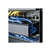 Cable Management Panel - STARTECH - CMDUCT1UX - 1U - Black - Guide with Cover