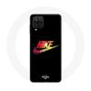 Case - Maniacase - Galaxy A12 - Nike Logo - Flexible - Black