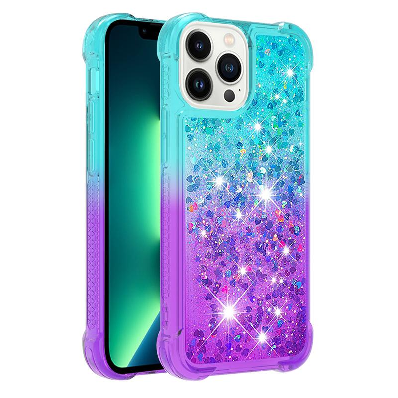 Fashion Gradient Color Flow Sand Case For Xiaomi 13T Pro 13Lite 12T 11T Mi 10T Pro Note10 Lite 5G Cover Soft Protect Cases Coque