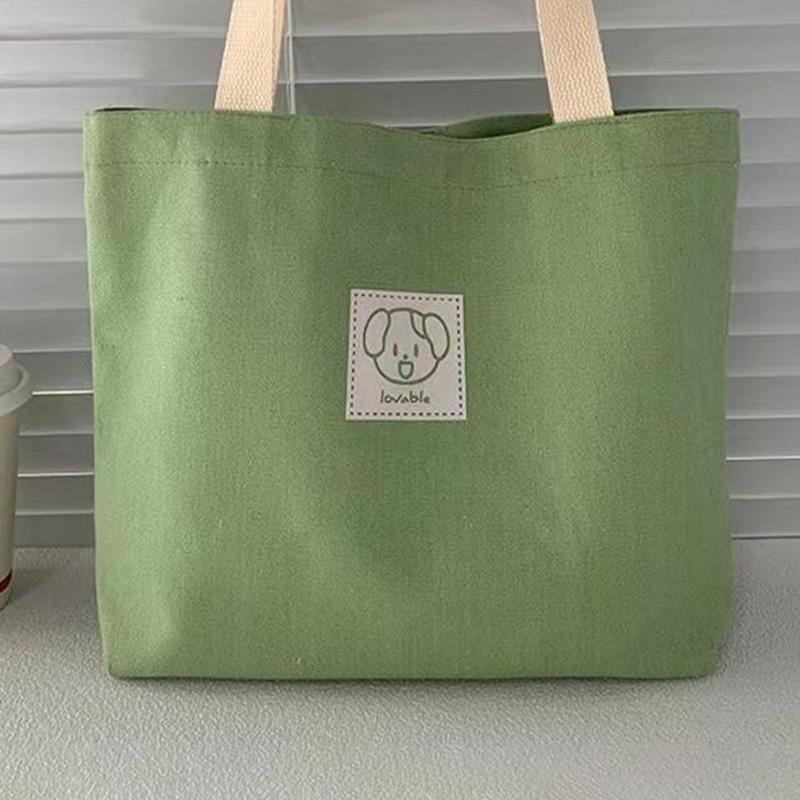Borsa in tela da donna, grande capacità, semplice, a tracolla, borsa da viaggio