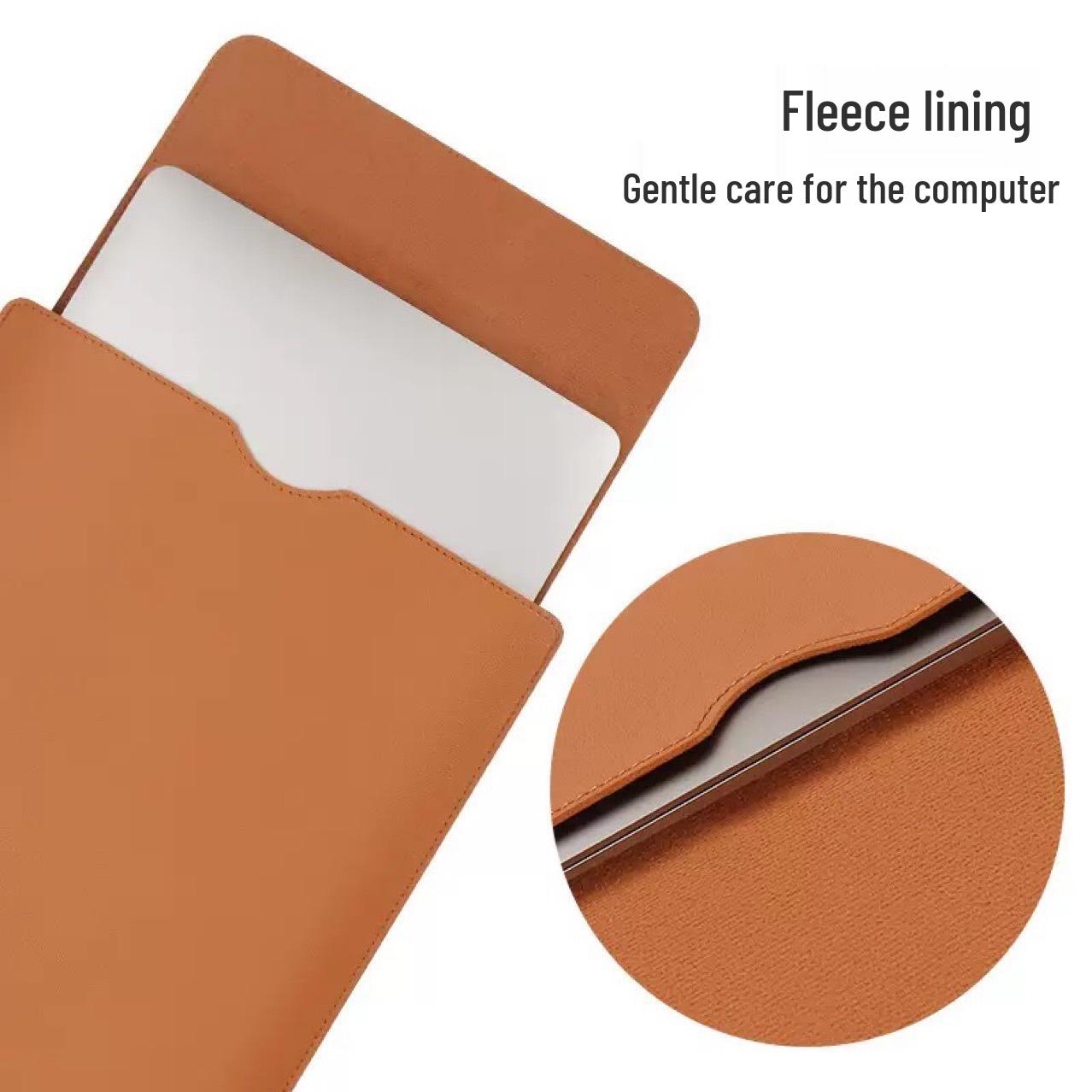 

MacBook 14-Inch Non-Magnetic Minimalist Waterproof Laptop & Tablet Bag 13/14-inch коричневий