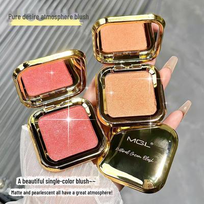 MGL Matte Blush Cream: Pearlescent Long-Lasting Natural Contour for Students